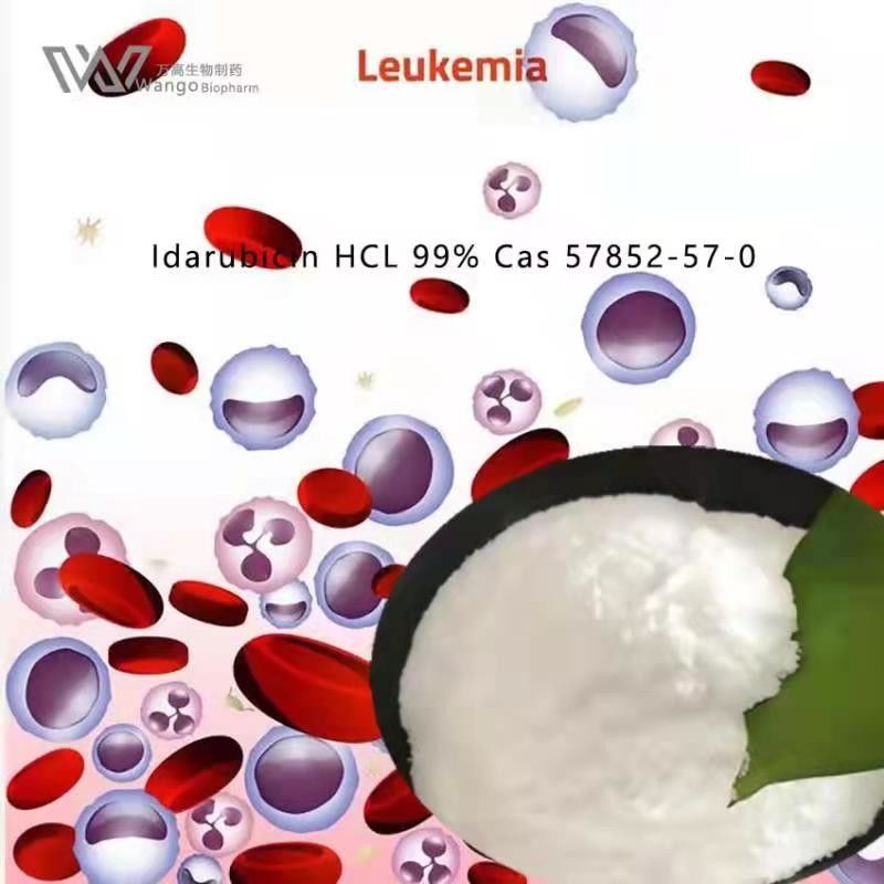 Cas 57852-57-0 Idarubicin HCL 99% Acuting Non Lymphocytic Leukemia