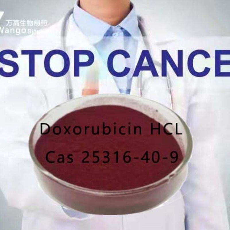 Doxorubicin HCL 99% Cancer Chemotherapeutic Agent Cas 25316-40-9