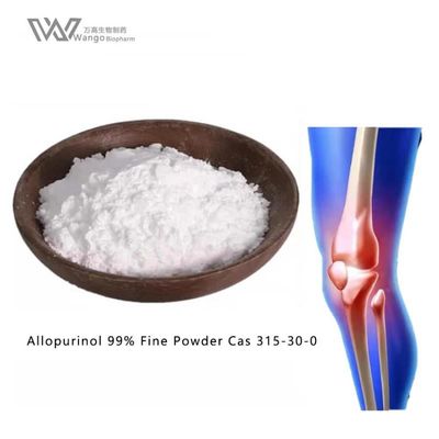 Przeciw Arthritis Leki na dnę moczanową Allopurinol Drobny proszek Cas 315-30-0